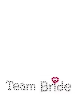 Team Bride-Shoe Sticker