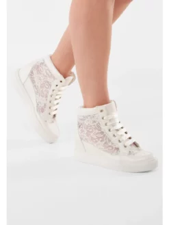 Fiarucci Bridal Thamar Basket Mariage -BEAUTIFUL BRIDE SHOP Ventes thamar perle lace leather