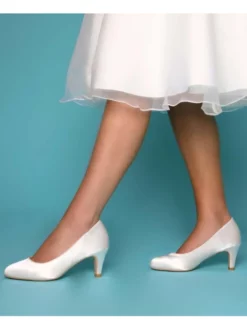 The Perfect Bridal Company Erica Satin Chaussures De Mariée -BEAUTIFUL BRIDE SHOP Ventes the perfect bridal company erica satin 4