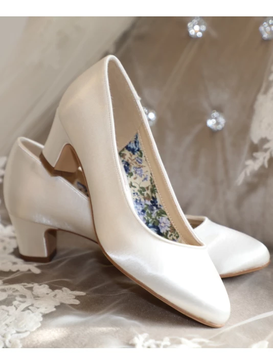 The Perfect Bridal Company Melanie Satin Chaussures De Mariée 5 The Perfect Bridal Company Melanie Satin Chaussures De Mariée – Image 5