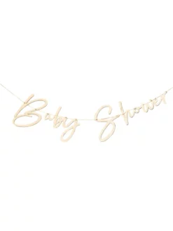 Ginger Ray BAB-127 Botanical Baby Pendule En Bois -BEAUTIFUL BRIDE SHOP Ventes tjfzimzc