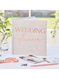 Ginger Ray BR-311 Planificateur De Mariage En Daim