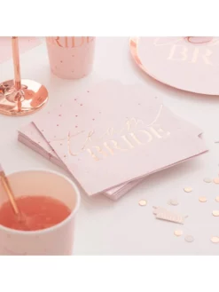 Ginger Ray HN-801 Blush Hen Serviettes