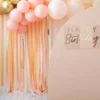 Ginger Ray MIX-455 Mix It Up Gold & Peach Backdrop