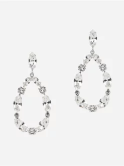 Abrazi Jane Swarovski Boucle D'Oreille Argent