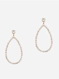 Abrazi Nina Swarovski Boucle D'Oreille Rose