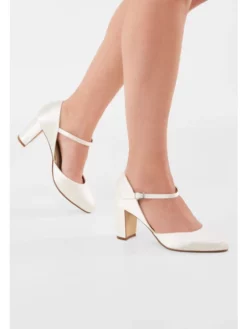 Rainbow Club Yasmin Chaussure Mariage -BEAUTIFUL BRIDE SHOP Ventes yasmin ivory satin
