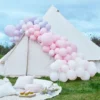 Ginger Ray BA-321 Balloon Arch Violet Et Rose Arche De Ballons