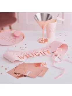 Ginger Ray HN-833 Blush Hen Future Mrs Ceinture