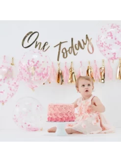 Ginger Ray PM-421 Pick & Mix Pastel Pink Cake Smash Kit