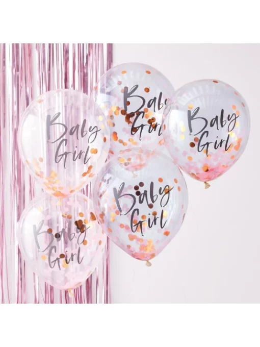 Ginger Ray TW-801 Twinkle Twinkle Ballons De Confettis Roses 8 Ginger Ray TW-801 Twinkle Twinkle Ballons De Confettis Roses -BEAUTIFUL BRIDE SHOP Ventes z6rmeobg