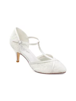 G. Westerleigh Zara Chaussures De Mariée Ivoire